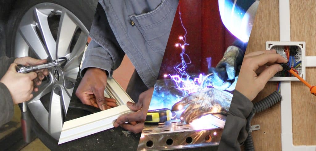 Gros plans des métiers de la filière professionnelle de la Joliverie